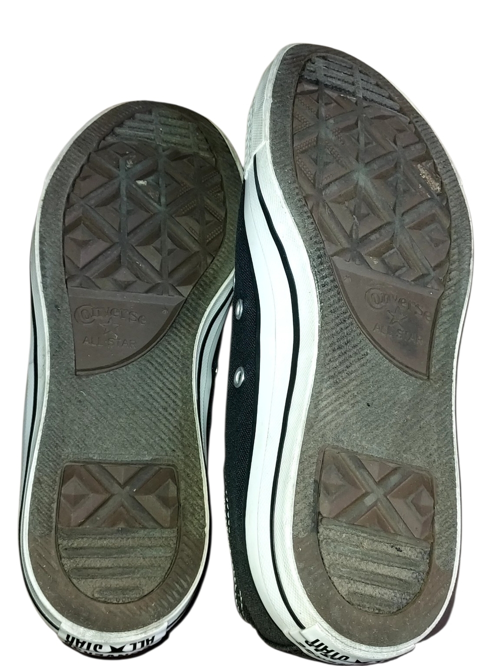 Converse Black All Star Sneakers Needs Laces - Picture 3 of 4
